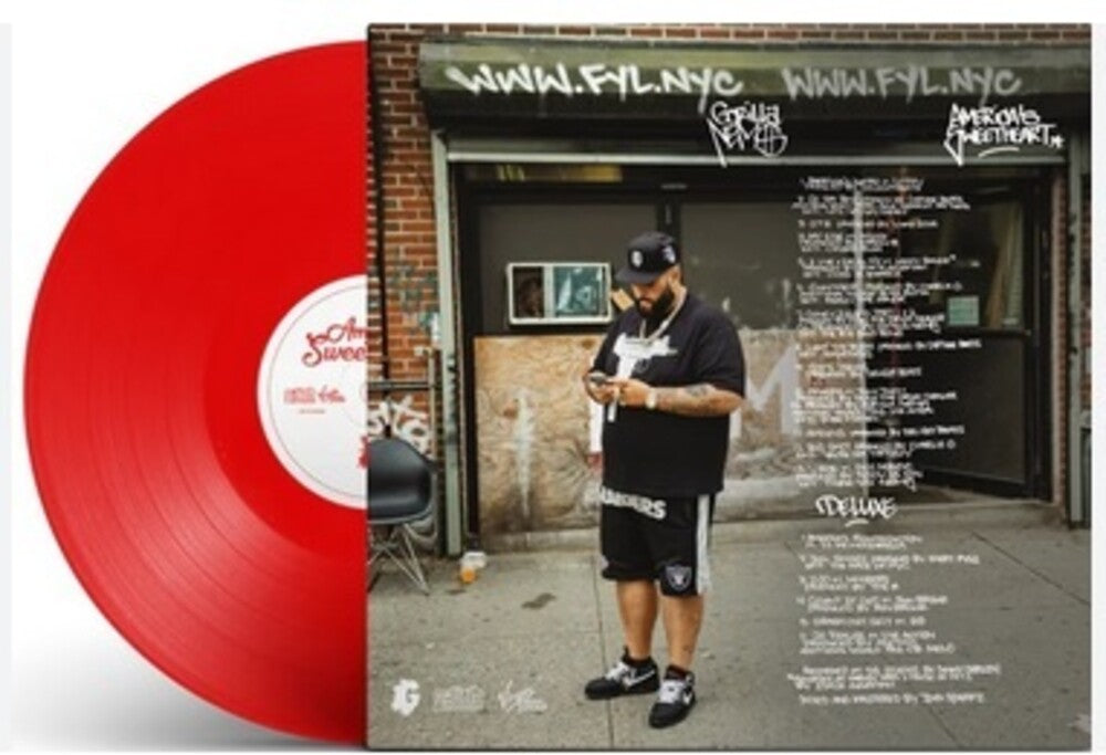 the album cover for Nems - America's Sweetheart [Colored Vinyl] [Deluxe] (Red)