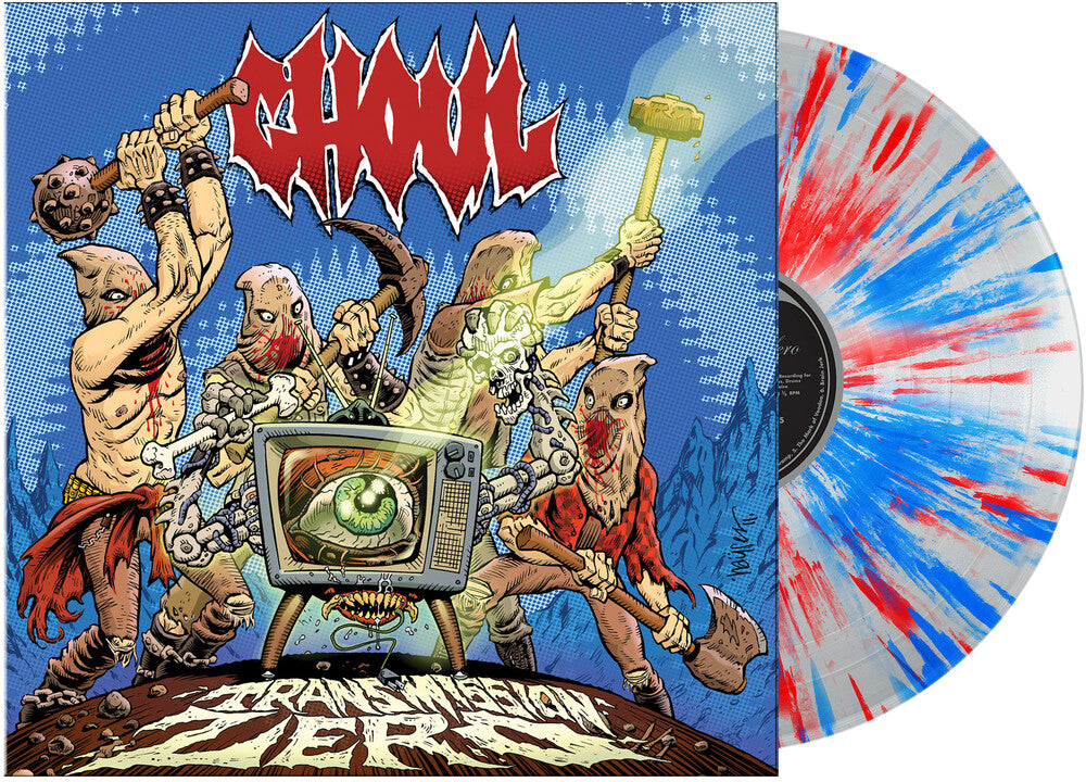 the album cover for Ghoul - Transmission Zero
