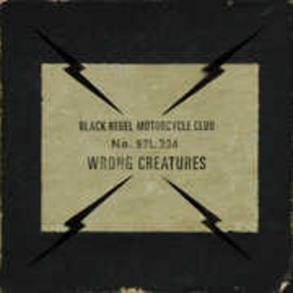 the album cover for Black Rebel Motorcycle Club - Wrong Creatures (Box) [Clear Vinyl] (Phob) (Altc) (Artp)