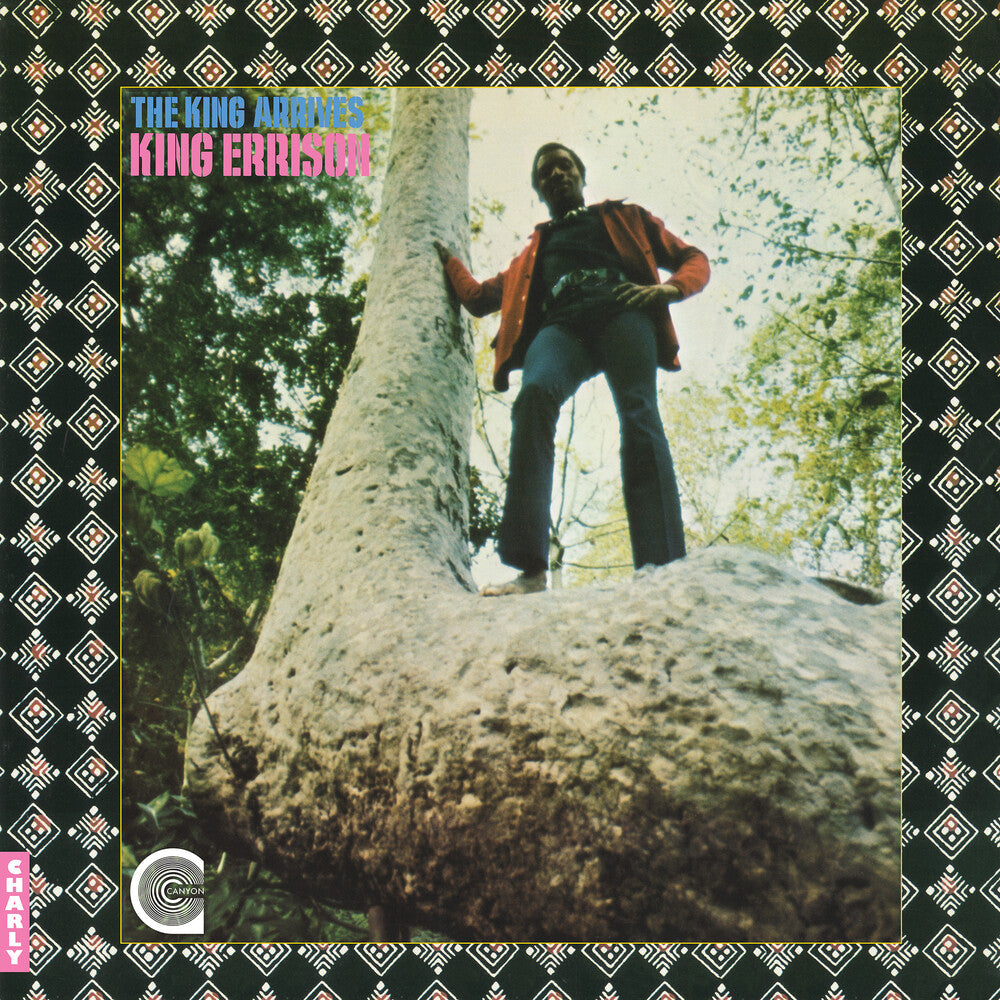 the album cover for King Errison - King Arrives (Blk) (Ofgv) [Reissue]