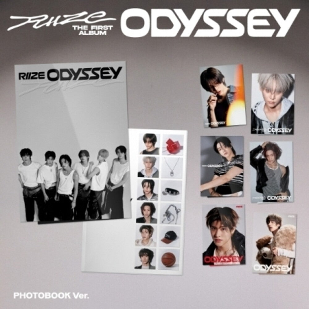 the album cover for Riize - Odyssey - Photobook Random Cover Version (Stic)