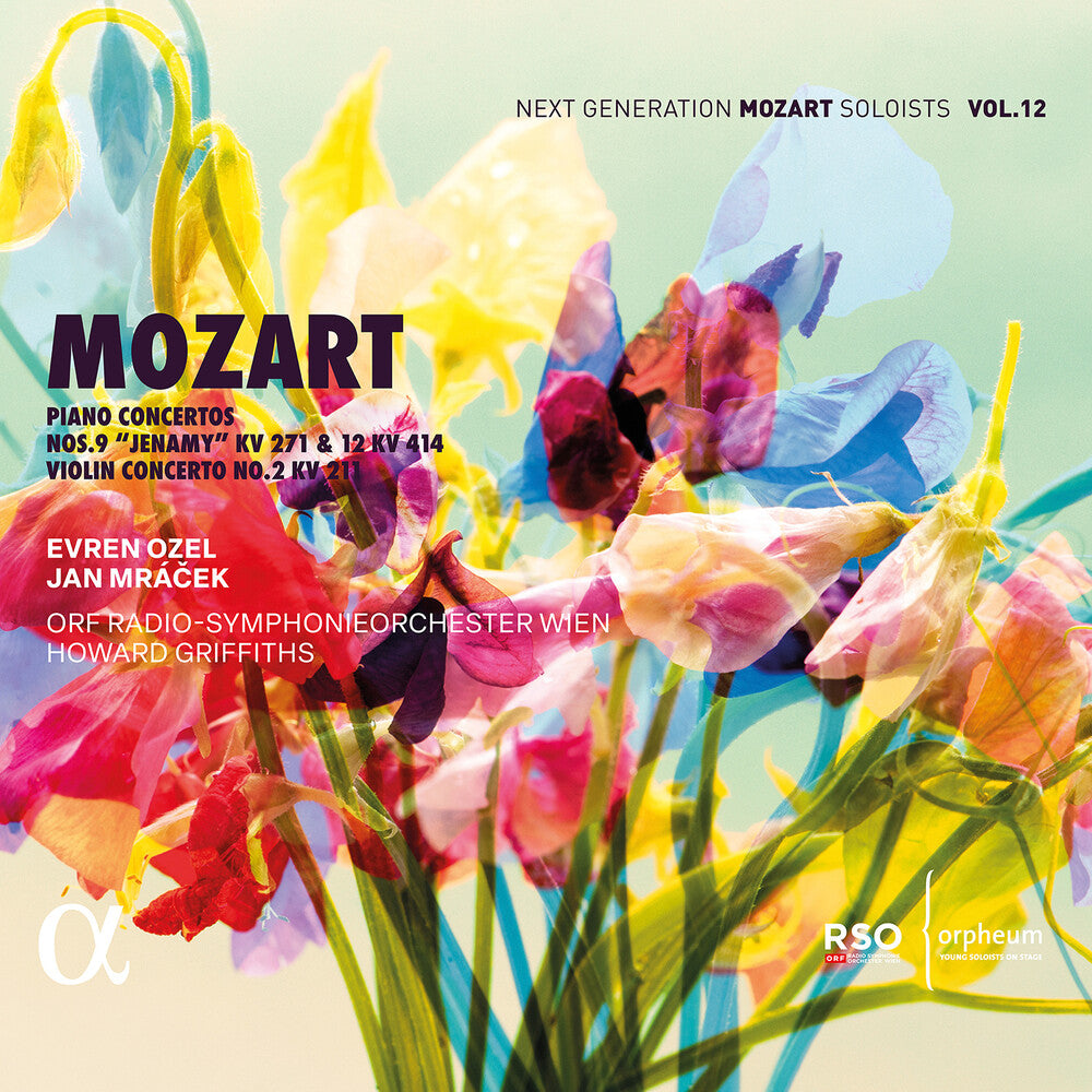 the album cover for Orf Radio-Symphonieorchester Wien - Mozart: Pno Cons Nos. 9 In E-Flat Major Kv 271