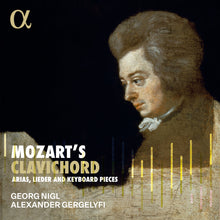 the album cover for Georg Nigl  / Gergelyfi,Alexander - Mozart's Clavichord