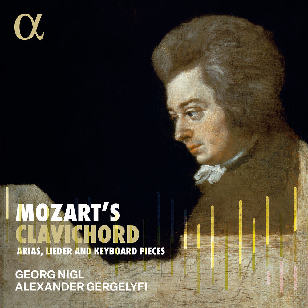 the album cover for Georg Nigl  / Gergelyfi,Alexander - Mozart's Clavichord