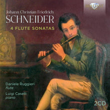 the album cover for Daniele Ruggieri  / Caselli,Luigi - Schneider: 4 Flute Sons