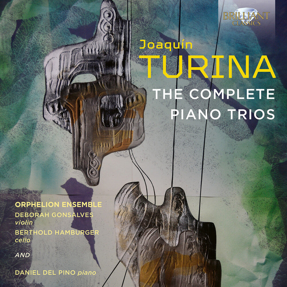 the album cover for Orphelion Ensemble / Deborah Gonsalves - Turina: Complete Pno Trios