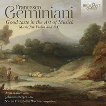 the album cover for Anna Kaiser  / Berger,Johannes - Geminiani: Good Taste In The Art Of Musick Music