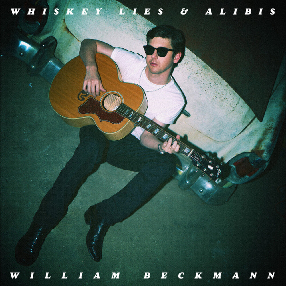 the album cover for William Beckmann - Whiskey Lies &amp; Alibis
