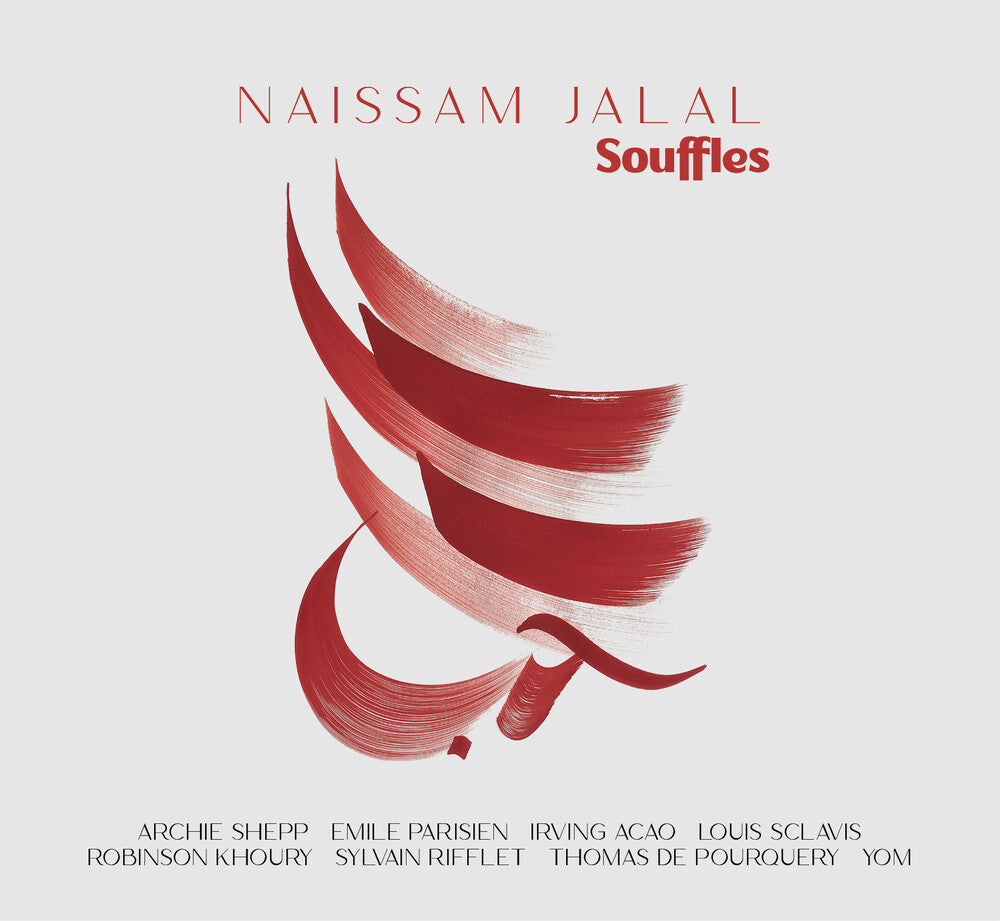 the album cover for NAISSAM JALAL - Souffles