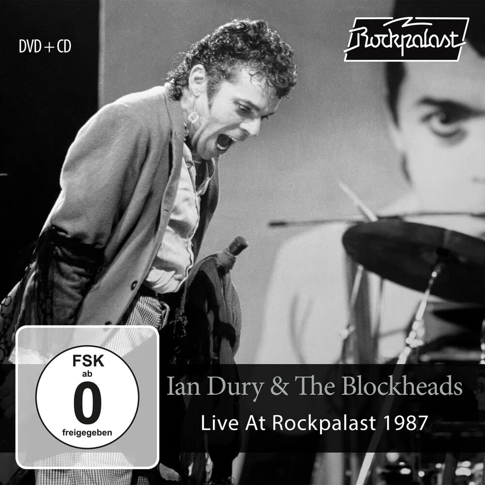 the album cover for Ian Dury  & The Blockheads - Live At Rockpalast 1978 (W/Dvd)