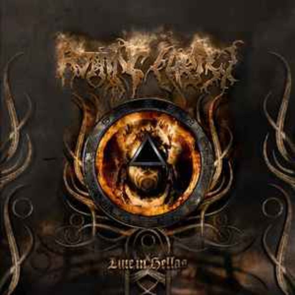 the album cover for Rotting Christ - Non Serviam A 20 Year Apocryphal Story [Colored Vinyl]