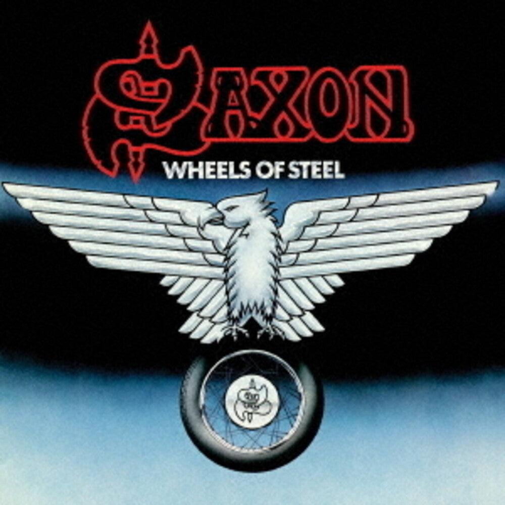 the album cover for Saxon - Wheels Of Steel (Jmlp) (Shm) (Jpn)