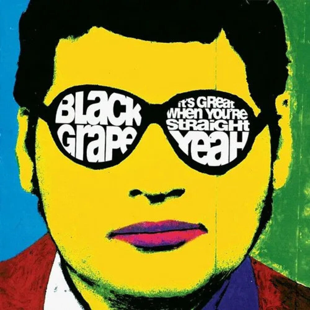 the album cover for Black Grape - It's Great When You're Straight Yeah [Limited Edition] (Hol)