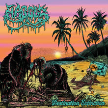 the album cover for Haggus - Destination Extinction