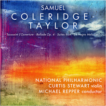 the album cover for National Philharmonic / Stewart - Samuel Coleridge -Taylor