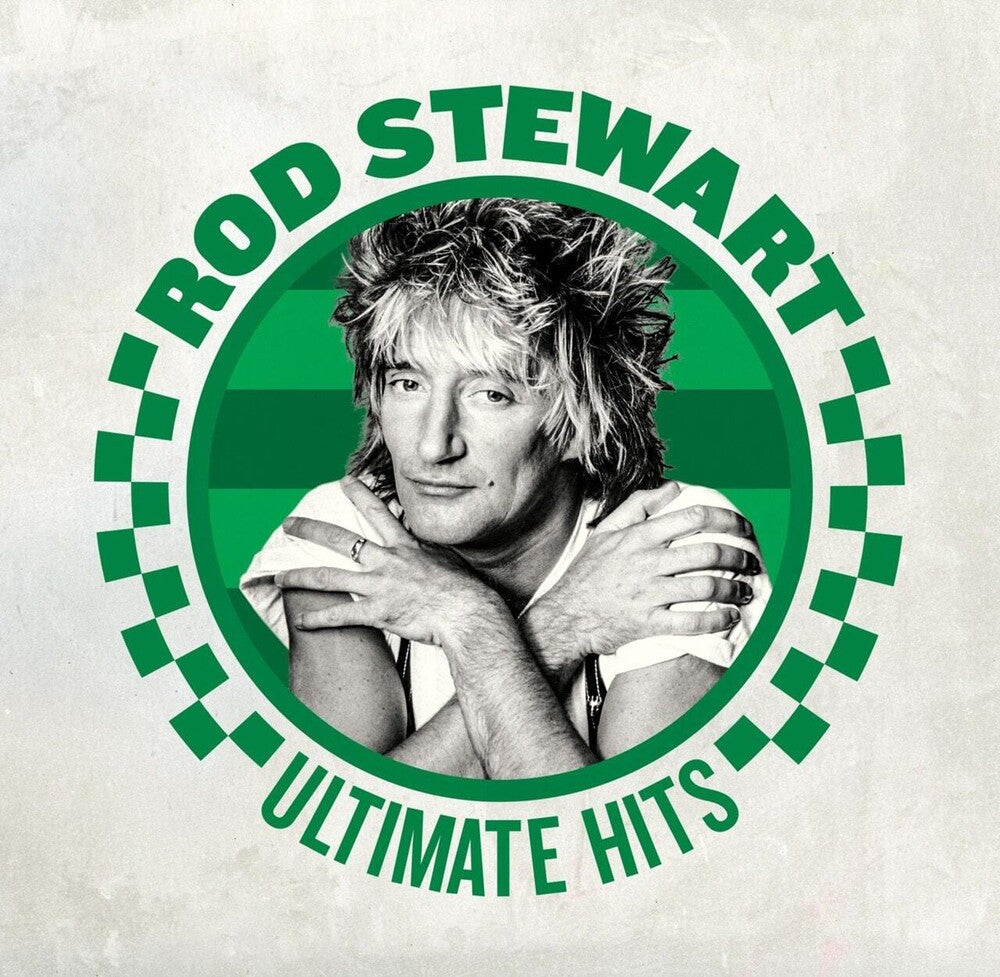 the album cover for Stewart, Rod - Ultimate Hits
