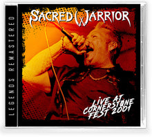 the album cover for Sacred Warrior - Live at Cornerstone Fest 2001