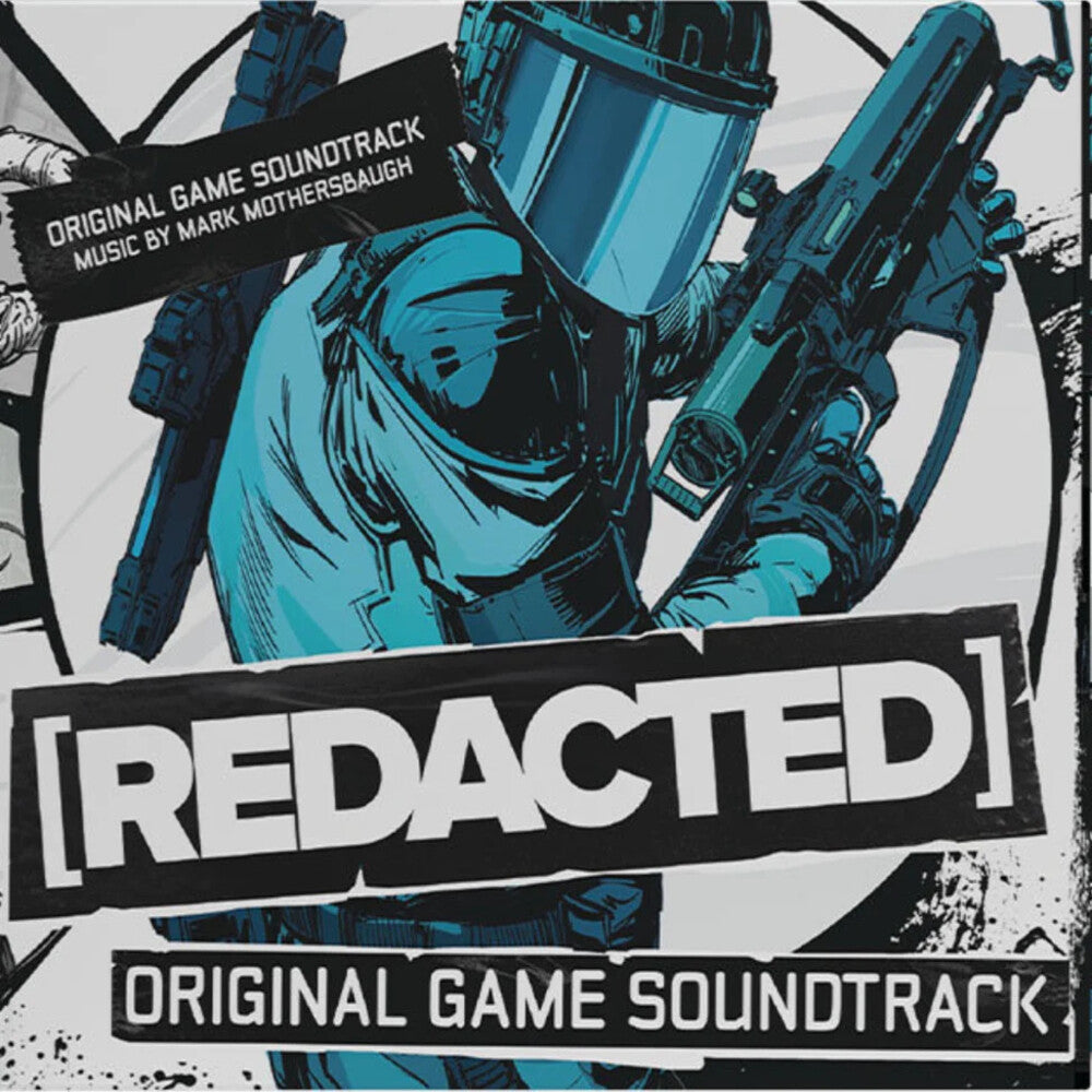 the album cover for Mark Mothersbaugh  (Colv) (Gate) - Redacted - O.S.T. [Colored Vinyl] (Gate)