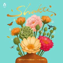 the album cover for Shakti - Mind Explosion - 50th Anniversary Tour Live