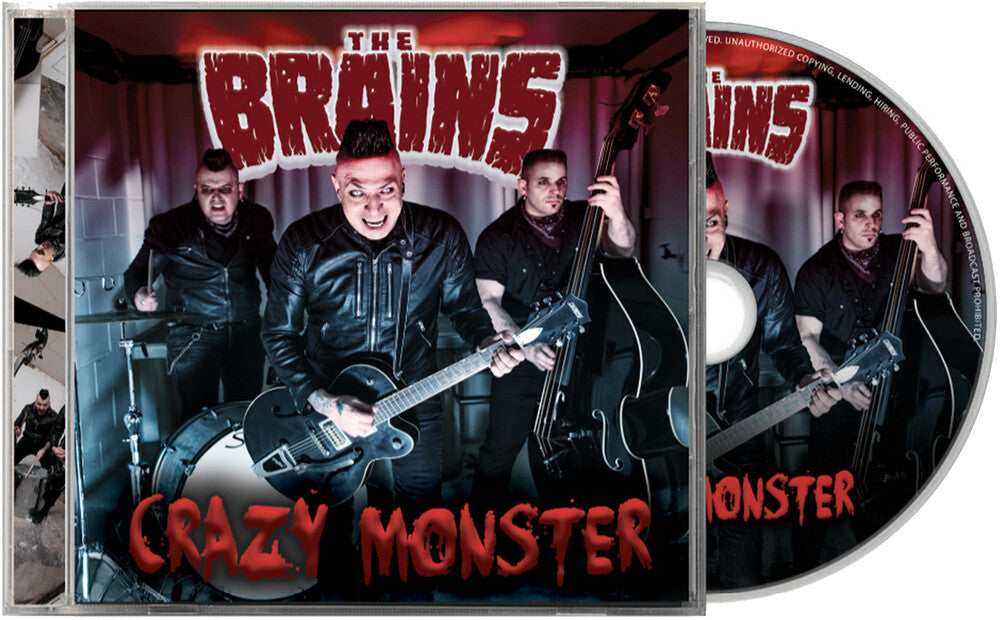 the album cover for The Brains - Crazy Monster -  [CD]