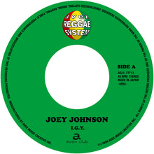 the album cover for Joey Johnson - I.G.Y. / Right Here Waiting