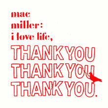 Mac Miller - I Love Life, Thank You [CLEAR Vinyl] Vinyl Record