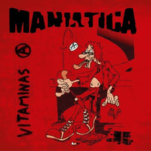 the album cover for Maniatica - Vitaminas A - Red Vinyl [Colored Vinyl] (Red) (Spa)