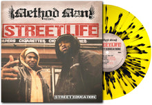 the album cover for Method Man Presents Streetlife - Street Education 20th Anniversary - Yellow & Black