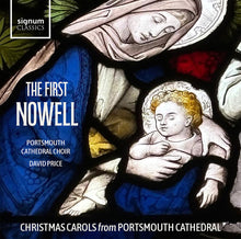 the album cover for David Price - First Nowell: Christmas Carols From Portsmouth