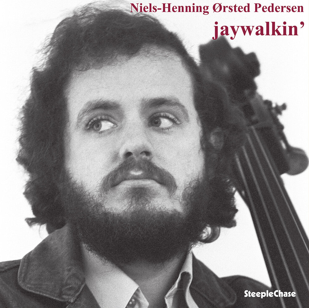 the album cover for Niels-Henning Orsted Pedersen - Jaywalkin'