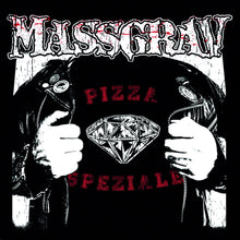 the album cover for Massgrav - Pizza Speziale