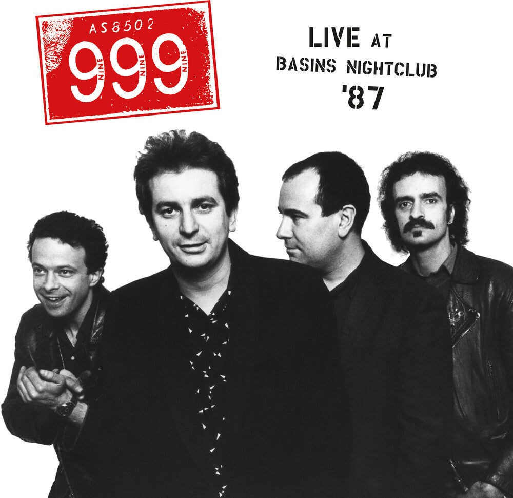 999 - Live At The Basins Nightclub '87 [LP] Vinyl Record