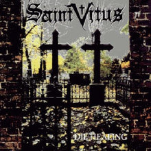 the album cover for Saint Vitus - Die Healing [Colored Vinyl] (Gate) (Red)