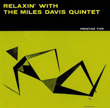 the album cover for Miles Davis - Relaxin' with The Miles Davis Quintet - UHQCD