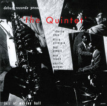 the album cover for Parker, Charlie Quintet - Jazz At Massey Hall - UHQCD