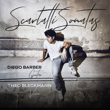 the album cover for Barber, Diego - Scarlatti Sonatas