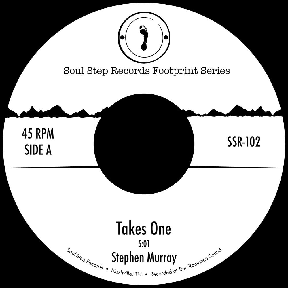 the album cover for Stephen Murray - Takes One B/W Tryin' Tryin'