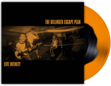 THE DILLINGER ESCAPE PLAN	 - Live Infinity -  [Black inside of orange krush vinyl] Vinyl Record