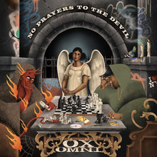 the album cover for Ox Omni - No Prayers To The Devil