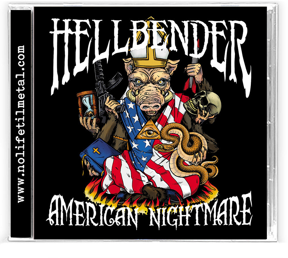 the album cover for Hellbender - American Nightmare [Limited Edition]
