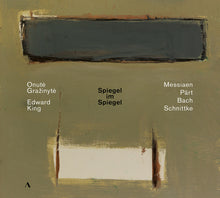 the album cover for Onute Grazinyte - Spiegel Im Spiegel