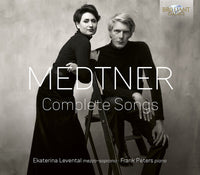 the album cover for Ekaterina Levental - Medtner: Complete Songs