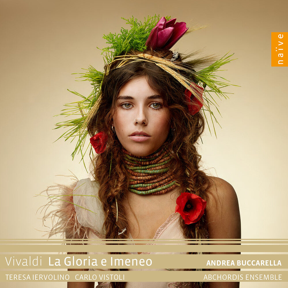 the album cover for Teresa Iervolino - Vivaldi: La Gloria E Imeneo