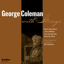 the album cover for George Coleman - George Coleman With Strings
