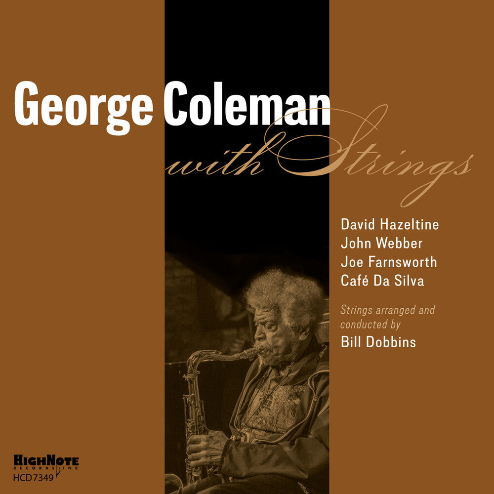 the album cover for George Coleman - George Coleman With Strings