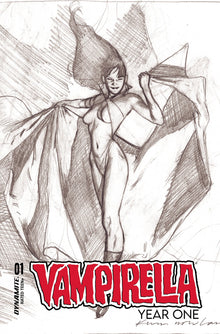 Vampirella Year One #1 G 1:10 Kevin Nowlan Pencils Ori Variant (07/27/2022) Dynamite