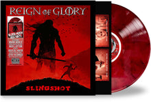 the album cover for Reign of Glory - Slingshot - Blood Moon Red