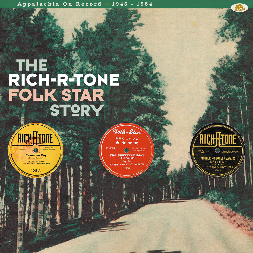 the album cover for Rich-R-Tone Folk Star Story: Appalachia / Various - Rich-R-Tone Folk Star Story: Appalachia / Various