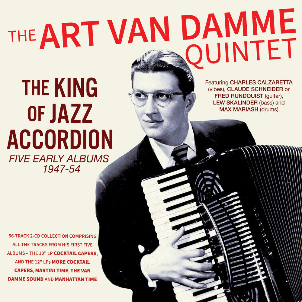 Van Art Damme - King Of Jazz Accordion: Five Early Albums 1947-54 [CD]