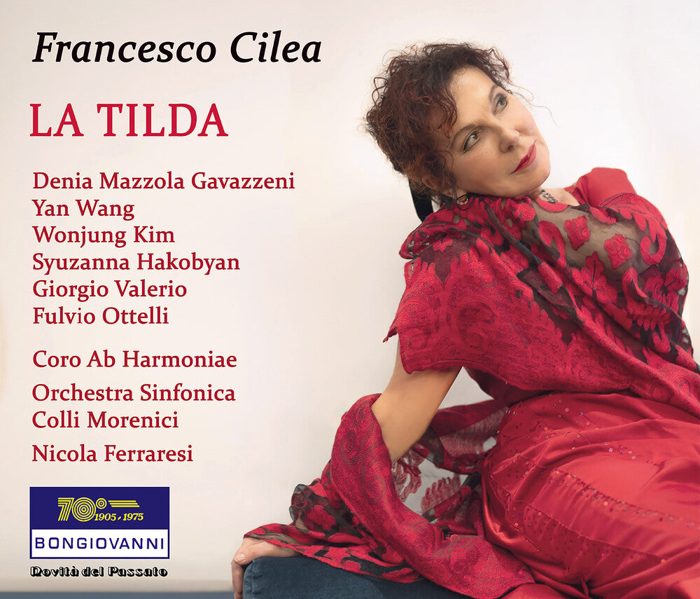 the album cover for Denia Gavazzeni  Mazzola - La Tilda